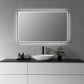 Viaggi Modern Rectangle Bathroom/Vanity LED Lighted Wall Mirror