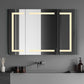 Bojano 48" Frameless Rectangle Surface or Recessed Mounted LED Lighted Bathroom Medicine Cabinet