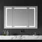 Bojano 48" Frameless Rectangle Surface or Recessed Mounted LED Lighted Bathroom Medicine Cabinet