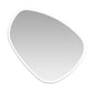 Rasso Novelty Frameless Modern Bathroom/Vanity LED Lighted Wall Mirror