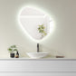 Rasso Novelty Frameless Modern Bathroom/Vanity LED Lighted Wall Mirror