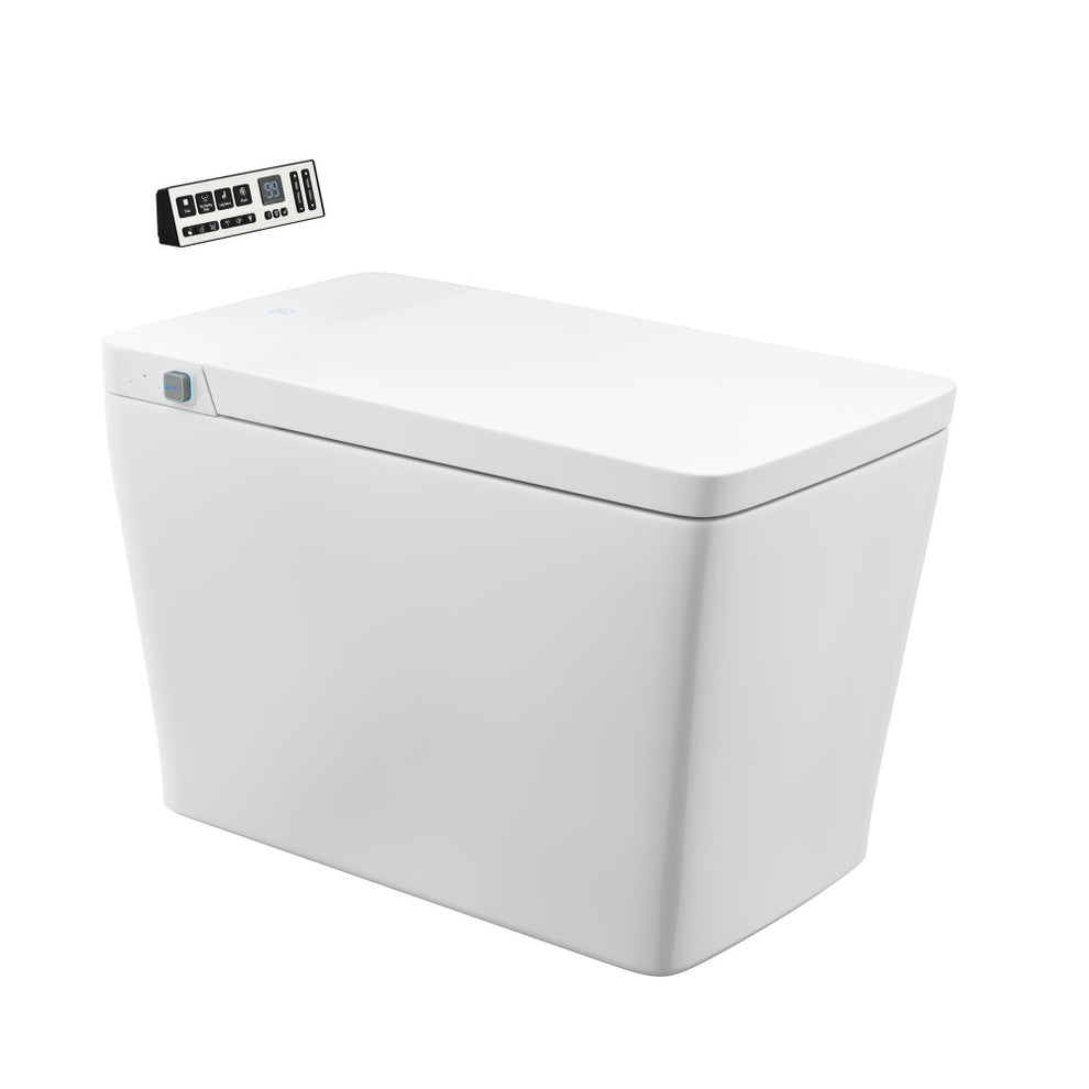 Swiss Madison Concorde Smart Bidet Toilet with Auto Flush, Heated Seat, and Square Bowl