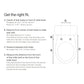 Swash EM617 Advanced Bidet Toilet Seat with Remote Control