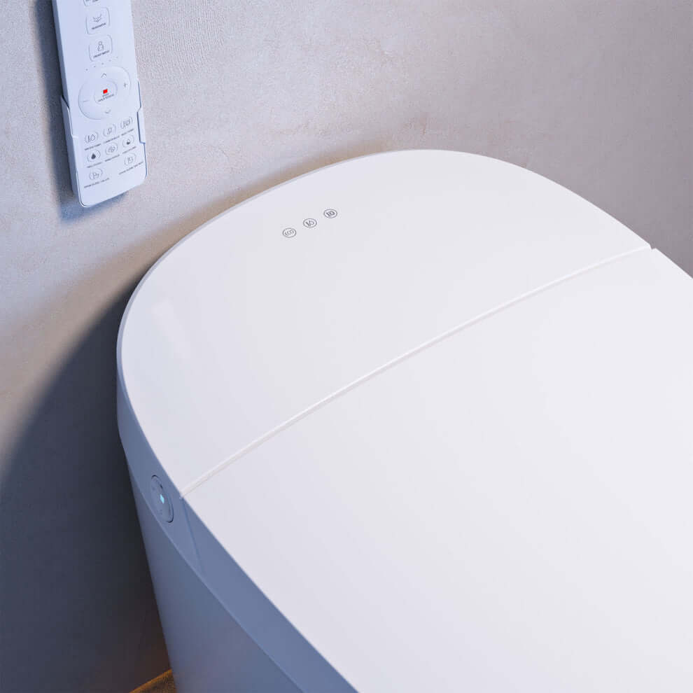 Swiss Madison Viro V20 Smart Bidet Toilet with control panel and sleek design.