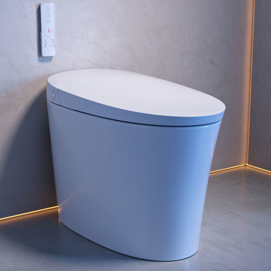 Swiss Madison Viro V10 Smart Bidet Toilet with Hands Free Flush, Remote Control, and Automatic Lid Open