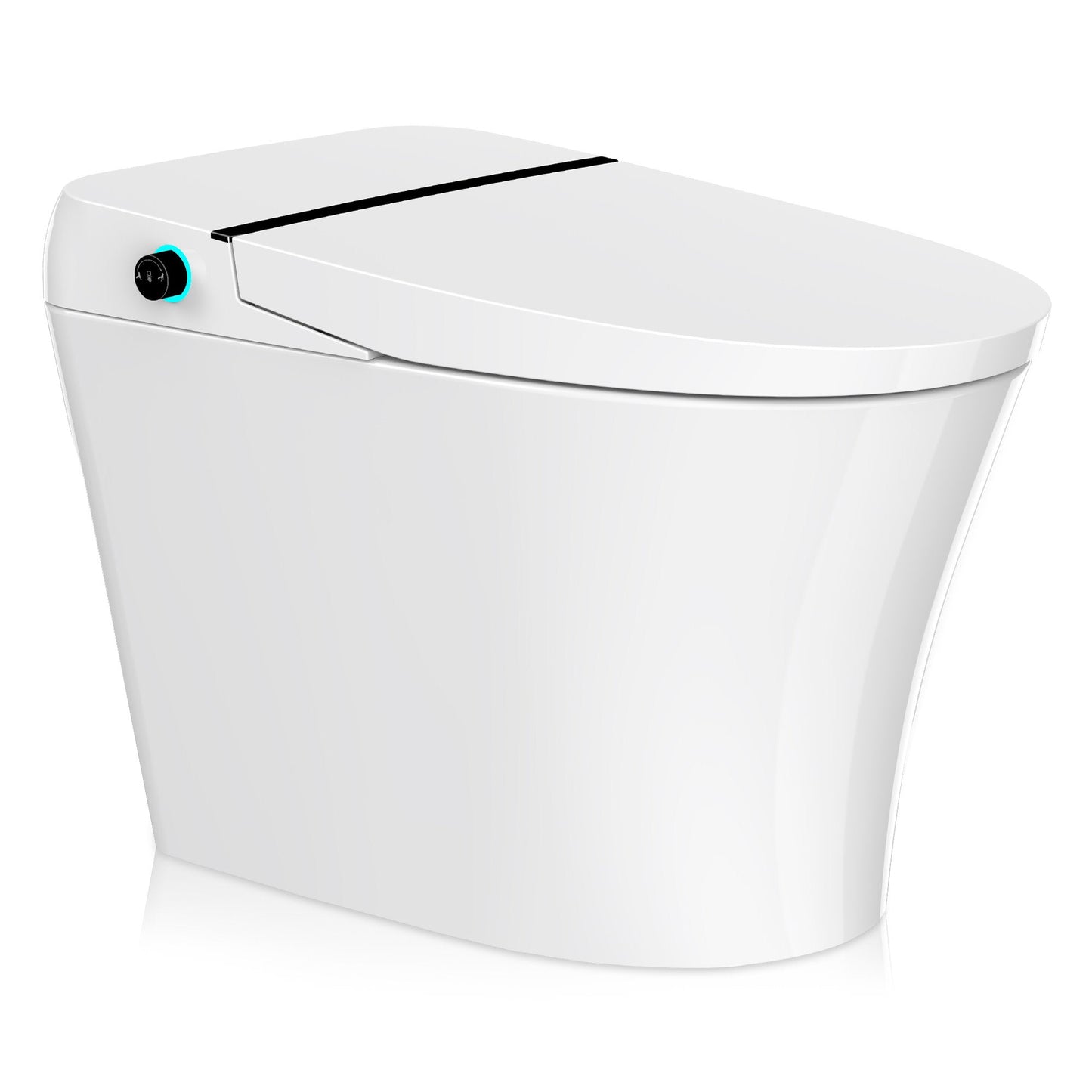 ANZZI Juno Smart Bidet Toilet with Heated Seat & Foot Sensor Flush