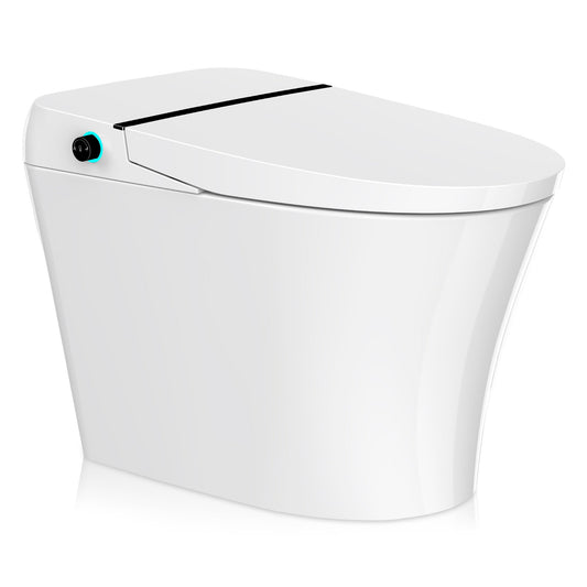 ANZZI Juno Smart Bidet Toilet with Heated Seat & Foot Sensor Flush