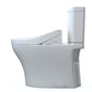 TOTO Aquia IV - WASHLET+ C5 Two-Piece Bidet Toilet - Dual Flush- Universal Height MW4463084CEMFGN#01