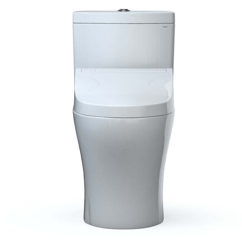 TOTO Aquia IV - WASHLET+ C5 Two-Piece Bidet Toilet - Dual Flush- Universal Height MW4463084CEMFGN#01