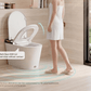 Horow X70 Smart Bidet Toilet with sensor for automatic seat and lid operation for hands-free use.
