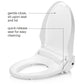 Swash EM617 Advanced Bidet Toilet Seat with Remote Control