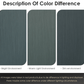 Description of color differences in Altair Gazsi 84" vanity under different lighting environments.