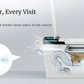Horow X70 Smart Bidet Toilet showing deodorization feature with platinum catalyst eliminating odors.