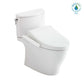 TOTO Nexus WASHLET+ C2 Two-Piece Bidet Toilet - 1.28 GPF MW4423074CEFG#01