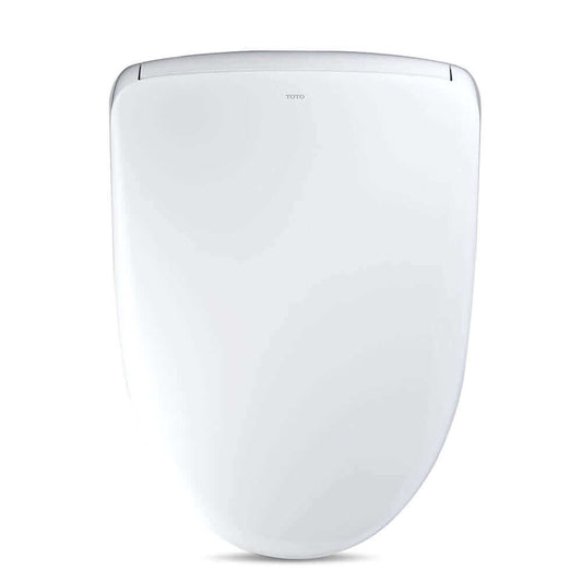 TOTO Washlet® Electronic Contemporary Elongated Soft-Close Bidet Seat - View of the top of the bidet with seat closed