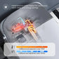 Inside view of the HOROW T03 Smart Toilet's instantaneous water heater for warm water and energy savings.