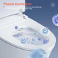 Close-up of Horow T33 Luxury Smart Bidet Toilet showcasing plasma sterilization technology for air and surface cleaning.