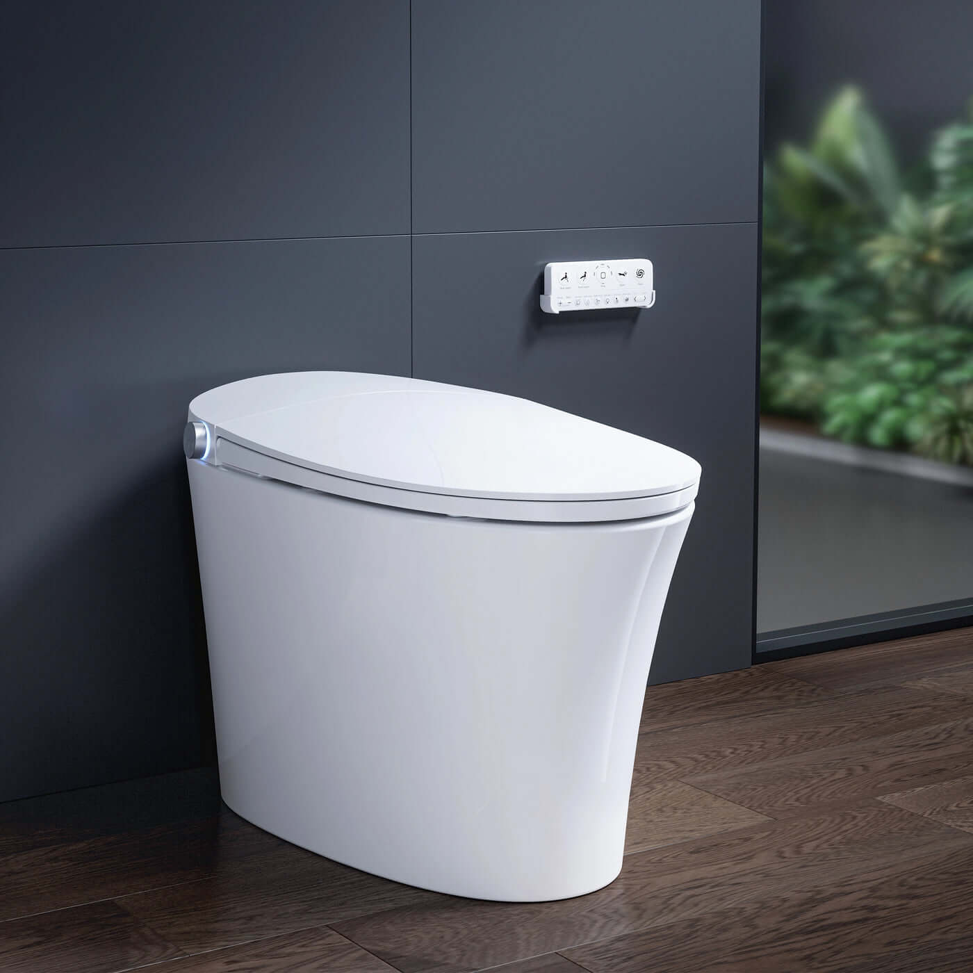 Horow T33 Luxury Smart Bidet Toilet featuring a sleek design, awaiting restock for purchase.