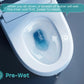 Horow T38 Smart Toilet demonstrating pre-wet function for easier cleaning and hygiene.