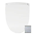 Bio Bidet Slim Two Smart Bidet Toilet Seat with remote, featuring modern design and advanced hygiene features.