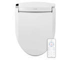 Swash EM617 Advanced Bidet Toilet Seat with Remote Control - Top view with remote