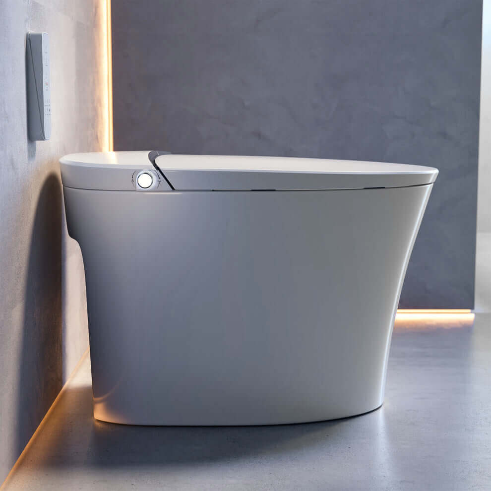 Swiss Madison Viro V15 Signature Smart Bidet Toilet showcasing its sleek design and modern features.