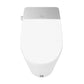 Kingston Brass Edison Smart Toilet with Bidet, Heated Seat, and Auto Flush