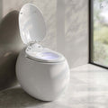 Swiss Madison Plaisir Round Smart Bidet Toilet with Auto Open/Close and LED Display