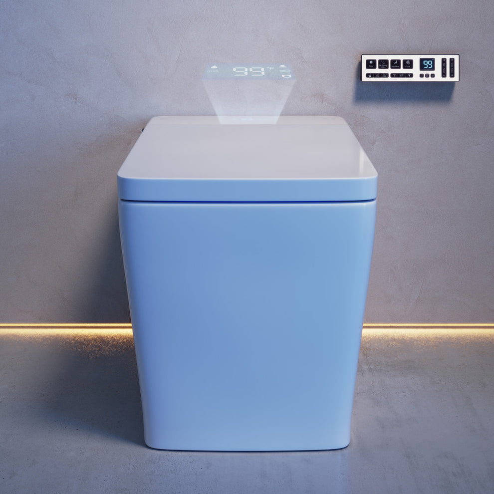 Swiss Madison Concorde Smart Bidet Toilet with Auto Flush, Heated Seat, and Square Bowl