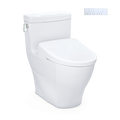 TOTO Legato Washlet+ S7 Bidet Toilet with auto flush in sleek white design.