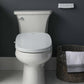 Bio Bidet Discovery DLS Smart Toilet Seat - Front view of seat installed on toilet with lid down