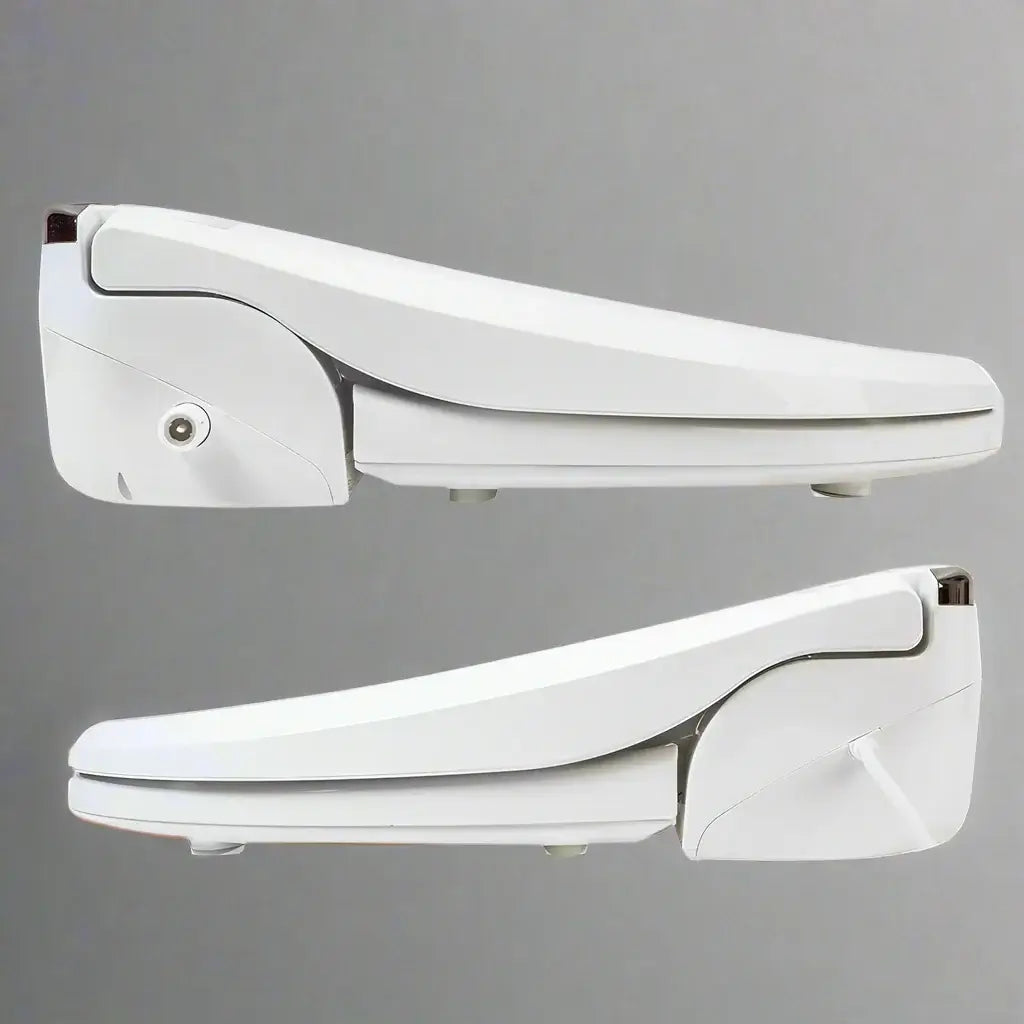 Blooming Bidet R1063 Smart Bidet Toilet Seat -  Collage showing both sides