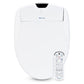 Swash 1400 Luxury Smart Bidet Toilet Seat with Remote Control - Top view with remote at side