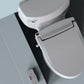 Brondell Swash BL97 advanced bidet toilet seat with remote control on modern bathroom setup.