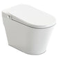 ANZZI ENVO Echo Smart Bidet Toilet (1.28 GPF), Elongated, Touchless Operation (Motion/Foot Sensor, Voice/Wi-Fi), UV Nozzle Sterilization, and Deodorizer