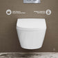 Swiss Madison Pur Wall-Hung Smart Bidet Toilet with Soft Close Seat and 500 Pound Capacity
