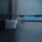 Duravit SensoWash U Smart Toilet with Endless Warm Water, Phone App Control, and Auto Lid