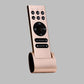 Sleek gold remote control for the Nova Bidet Eco NOVA Smart Toilet Seat.