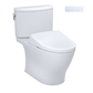 TOTO Nexus Washlet+ toilet with S7A smart bidet on a white background 