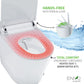 ANZZI ENVO Echo Smart Bidet Toilet (1.28 GPF), Elongated, Touchless Operation (Motion/Foot Sensor, Voice/Wi-Fi), UV Nozzle Sterilization, and Deodorizer