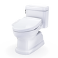 TOTO Guinevere Washlet+ S2 Bidet Toilet with sleek design and advanced features on display.