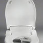 Galaxy Bidet 5000 Smart Bidet Toilet Seat - Front view with lid up