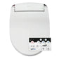 Galaxy Bidet 5000 Smart Bidet Toilet Seat - Top view with remote at side
