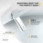 Juno 26 in. Smart Toilet and Bidet Set in White with Heated Seat, Front & Rear Wash, Foot Sensor, and Remote Control