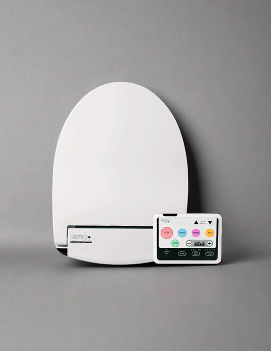 Infinity Eaze Z3 Bidet Toilet Seat with remote control for customizable settings and hygiene features.