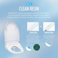 TOTO Washlet S2 Bidet Seat features innovative Clean Resin for easy cleaning and enhanced hygiene.