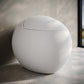 Swiss Madison Plaisir Round Smart Bidet Toilet with modern design in a bathroom setting.