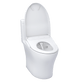 TOTO Aquia IV Washlet+ S7 bidet toilet with modern design and integrated features for enhanced bathroom comfort.