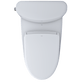 Overhead view of TOTO Nexus 1G Washlet+ S7A bidet toilet with sleek design and advanced technology.