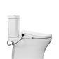 Ultra NOVA Bidet Seat - Side view with lid down